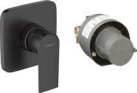 Змішувач прихованого монтажу Hansgrohe Vernis Shape чорний матовий 71662670