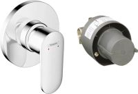 Змішувач прихованого монтажу Hansgrohe Vernis Blend хром 71663000