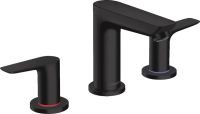 Смеситель для раковины Hansgrohe Talis E черный матовый 71733670