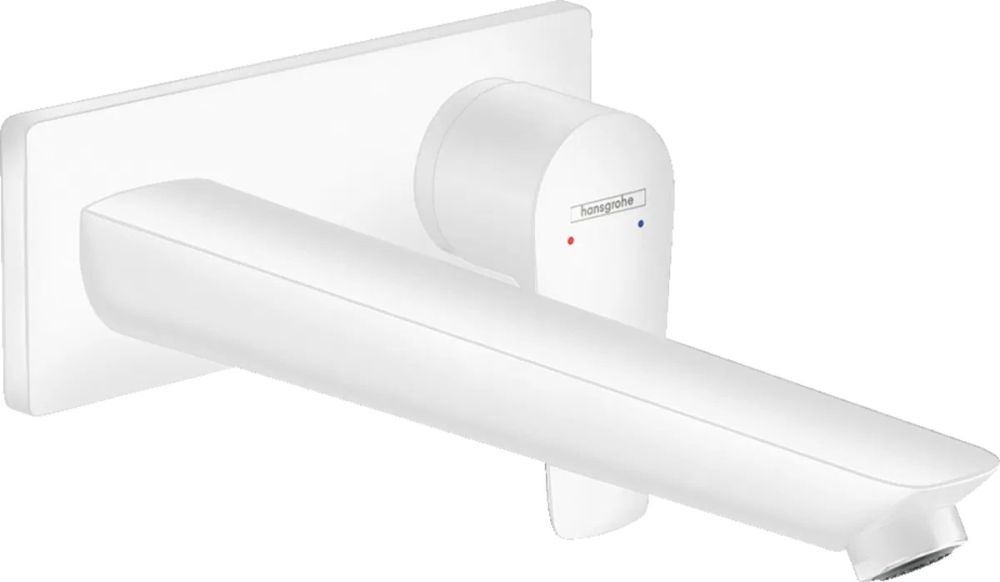Змішувач для раковини Hansgrohe Talis E білий матовий 71734700