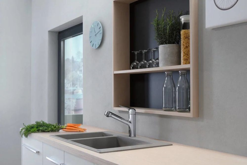 Змішувач для кухні Hansgrohe Focus M42 хром 71814000