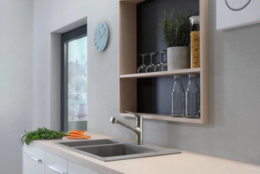 Змішувач для кухні Hansgrohe Focus M42 хром 71814000
