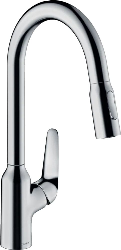 Змішувач для кухні Hansgrohe Focus M42 хром 71820000 з висувною лійкою
