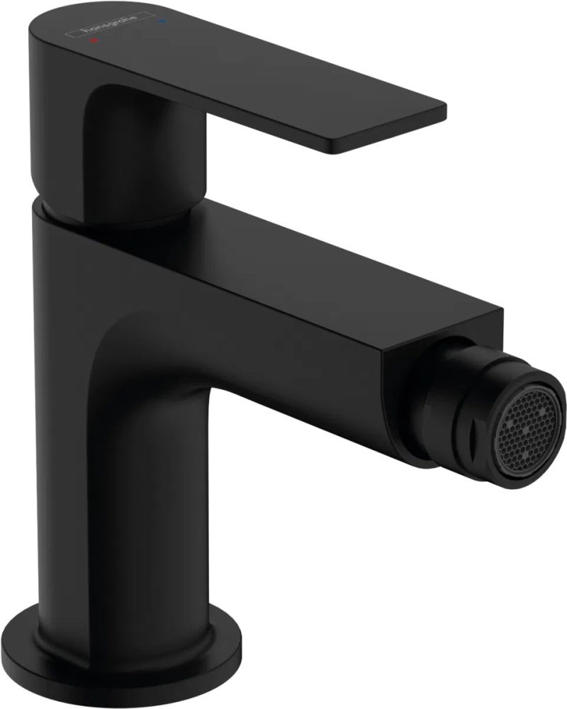 Смеситель для биде Hansgrohe Rebris E черный матовый 72211670