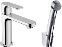 Змішувач для раковини Hansgrohe Rebris S хром 72215000 з гігієнічним душем
