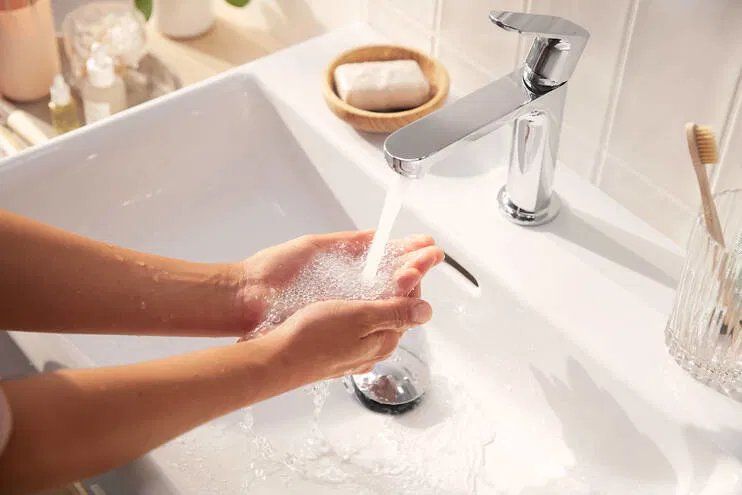 Змішувач для раковини Hansgrohe Rebris S хром 72520000
