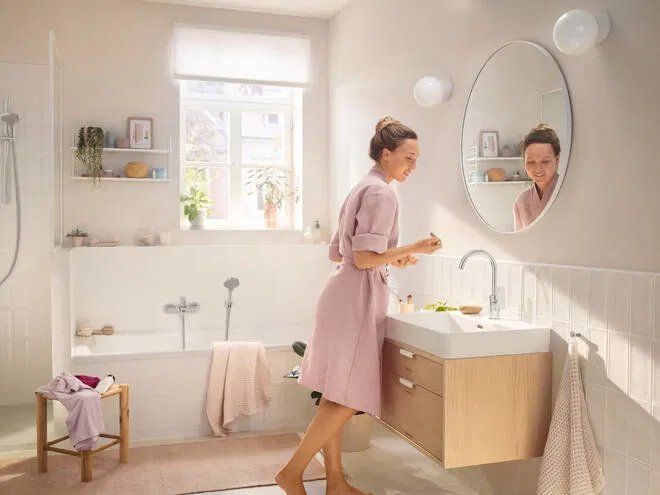 Смеситель для раковины Hansgrohe Rebris S хром 72536000