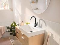 Змішувач для раковини Hansgrohe Rebris S чорний матовий 72536670