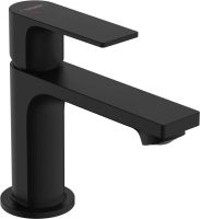 Смеситель для раковины Hansgrohe Rebris E черный матовый 72553670