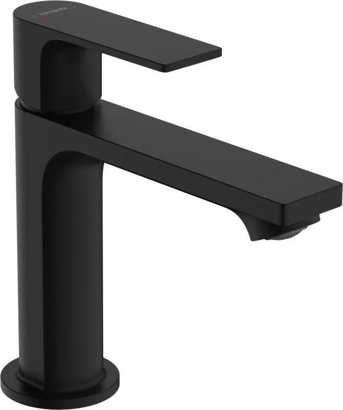 Змішувач для раковини Hansgrohe Rebris E чорний матовий 72557670