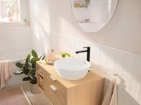 Змішувач для раковини Hansgrohe Rebris S чорний матовий 72590670