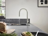 Змішувач для кухні Hansgrohe Talis M54 хром 72800000 з висувною лійкою