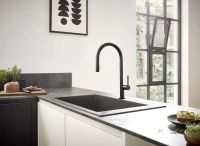 Змішувач для кухні Hansgrohe Talis M54 сталь 72801800 з висувною лійкою
