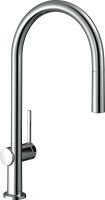 Змішувач для кухні Hansgrohe Talis M54 хром 72802000 з висувною лійкою