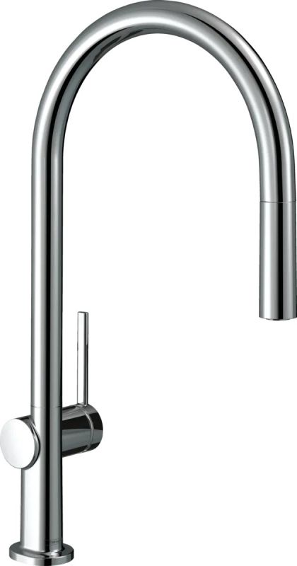 Змішувач для кухні Hansgrohe Talis M54 хром 72803000 з висувною лійкою