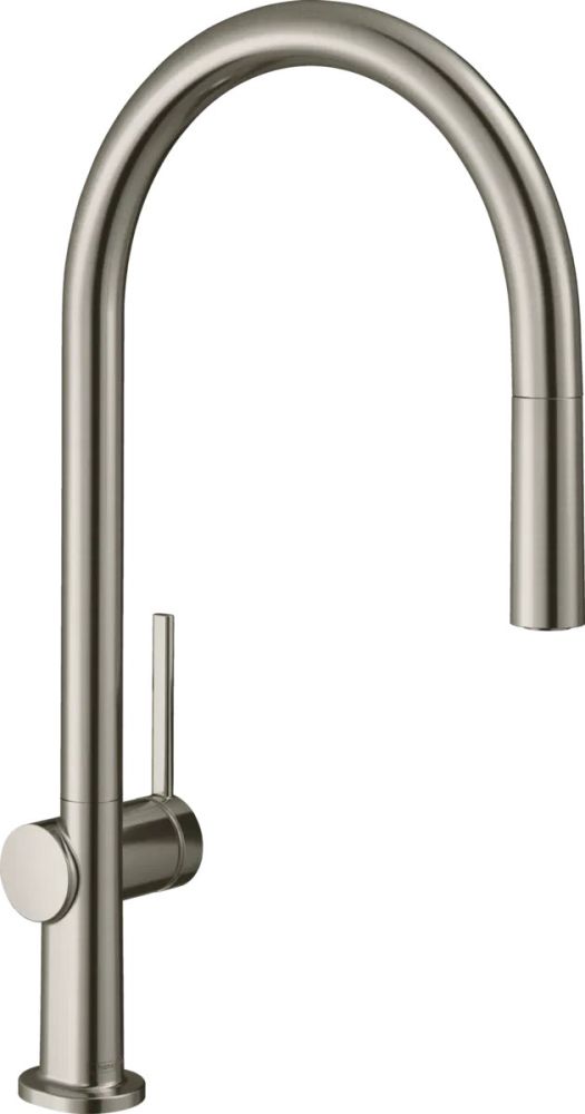 Змішувач для кухні Hansgrohe Talis M54 сталь 72803800 з висувною лійкою