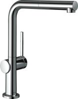 Змішувач для кухні Hansgrohe Talis M54 хром 72808000 з висувною лійкою