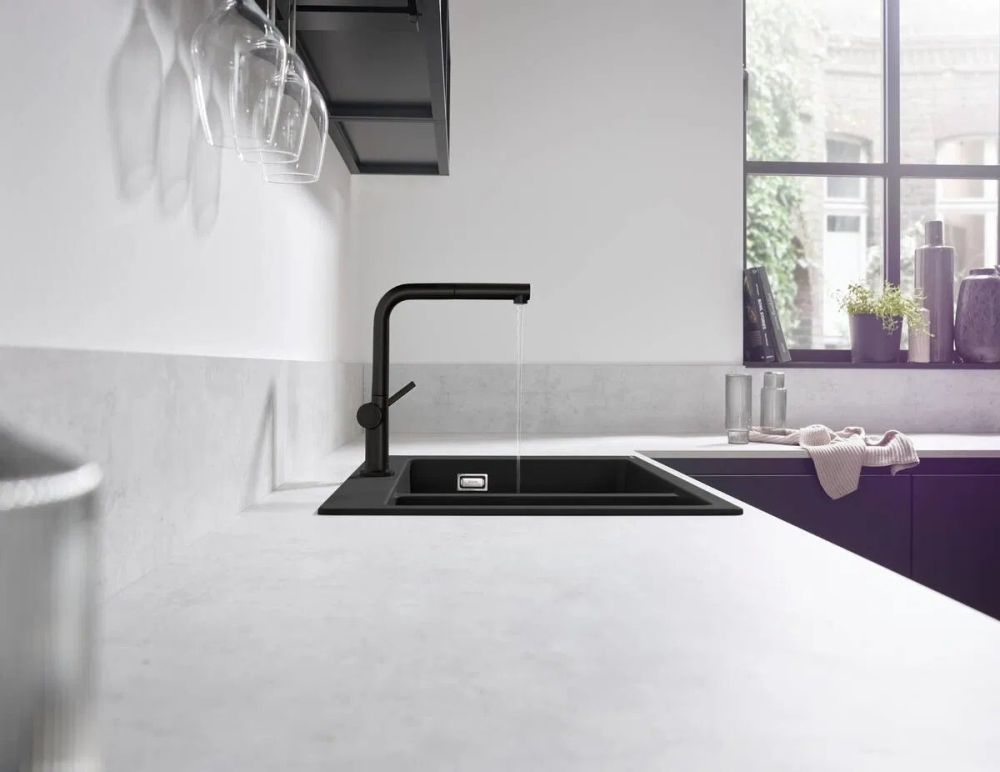 Змішувач для кухні Hansgrohe Talis M54 хром 72808000 з висувною лійкою