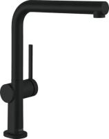 Змішувач для кухні Hansgrohe Talis M54 чорний матовий 72808670 з висувною лійкою