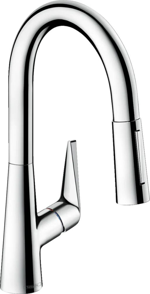 Змішувач для кухні Hansgrohe Talis S хром 72815000 з висувною лійкою