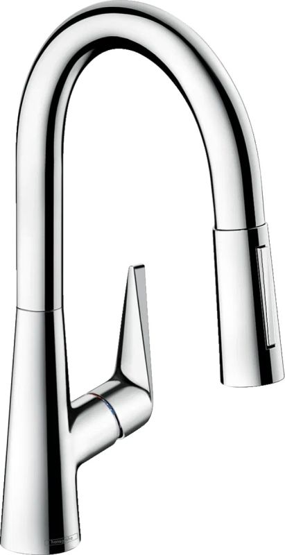 Змішувач для кухні Hansgrohe Talis S хром 72815000 з висувною лійкою
