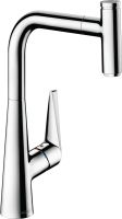 Змішувач для кухні Hansgrohe Talis Select хром 72821000 з висувною лійкою