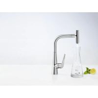Змішувач для кухні Hansgrohe Talis Select хром 72821000 з висувною лійкою