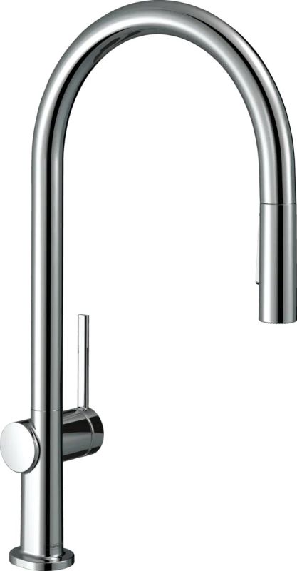 Змішувач для кухні Hansgrohe Talis M54 хром 72842000 з висувною лійкою