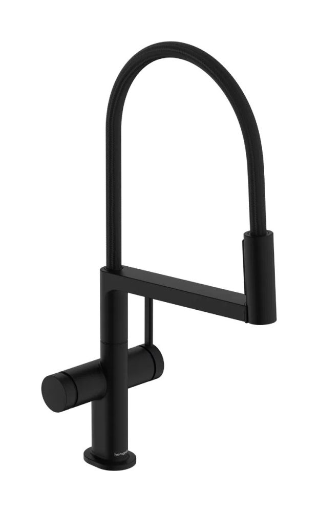 Смеситель для кухни Hansgrohe Talis Select M54 черный матовый 72861670