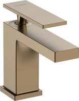 Змішувач для раковини Hansgrohe Tecturis E бронза 73013140