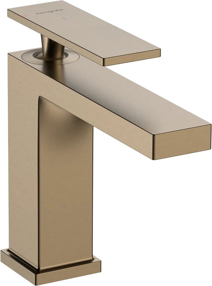 Змішувач для раковини Hansgrohe Tecturis E бронза 73014140