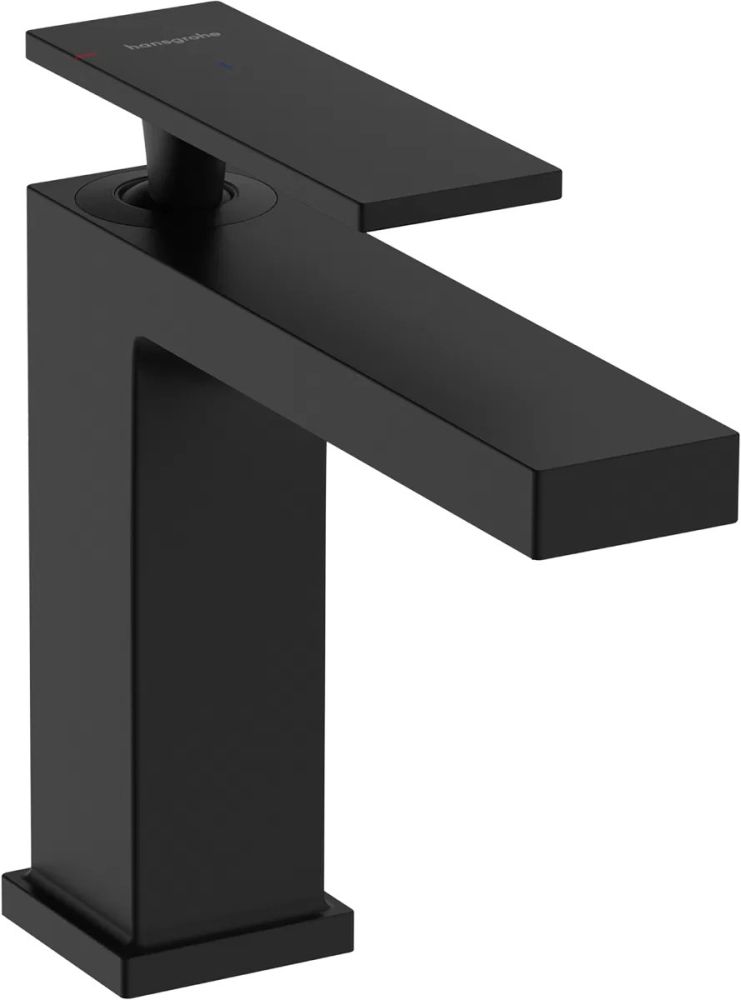 Змішувач для раковини Hansgrohe Tecturis E чорний матовий 73016670