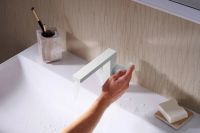 Змішувач для раковини Hansgrohe Tecturis E білий матовий 73020700