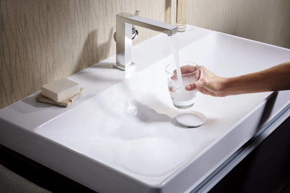 Змішувач для раковини Hansgrohe Tecturis E хром 73021000