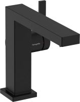 Смеситель для раковины Hansgrohe Tecturis E черный матовый 73021670