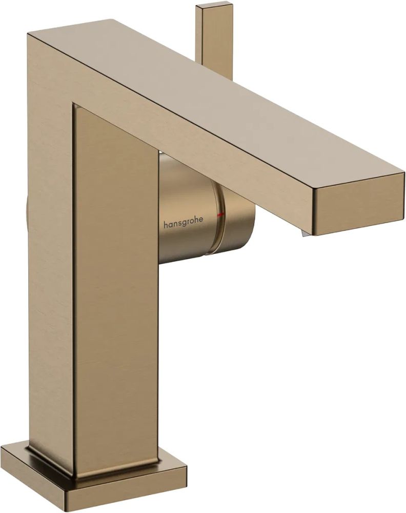 Смеситель для раковины Hansgrohe Tecturis E бронза 73024140