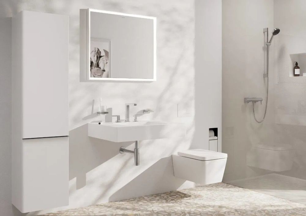 Змішувач для раковини Hansgrohe Tecturis E хром 73030000