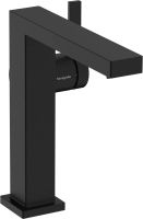 Смеситель для раковины Hansgrohe Tecturis E черный матовый 73042670