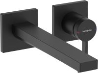 Змішувач для раковини Hansgrohe Tecturis E чорний матовий 73051670