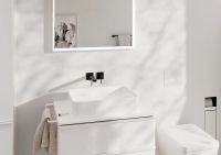 Змішувач для раковини Hansgrohe Tecturis E чорний матовий 73051670