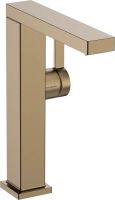Змішувач для раковини Hansgrohe Tecturis E бронза 73060140