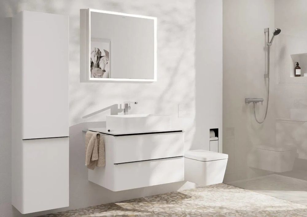 Смеситель для раковины Hansgrohe Tecturis E хром 73072000