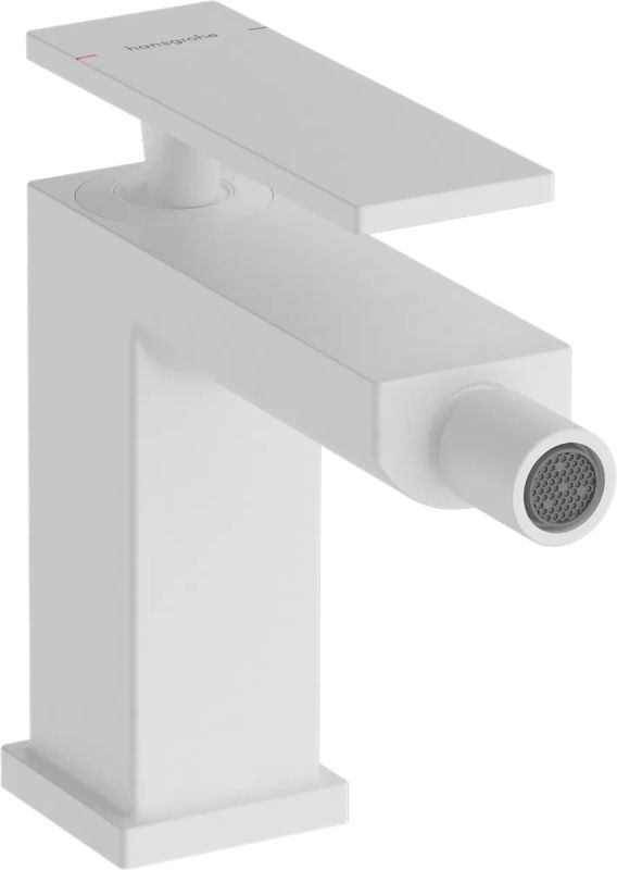 Змішувач для біде Hansgrohe Tecturis E білий матовий 73200700