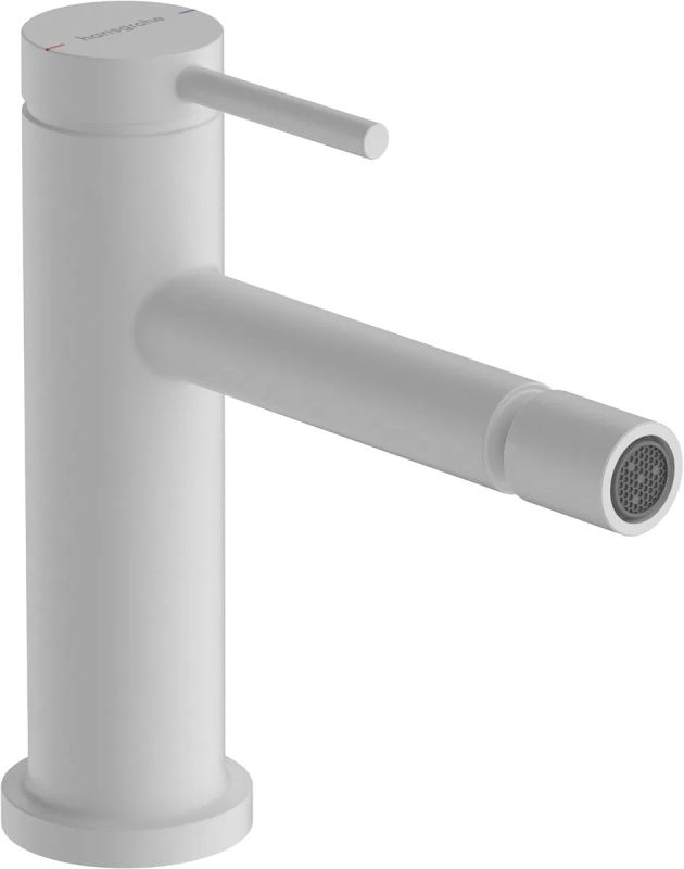 Змішувач для біде Hansgrohe Tecturis S білий матовий 73201700