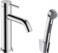 Змішувач для раковини Hansgrohe Tecturis S хром 73211000 з гігієнічним душем