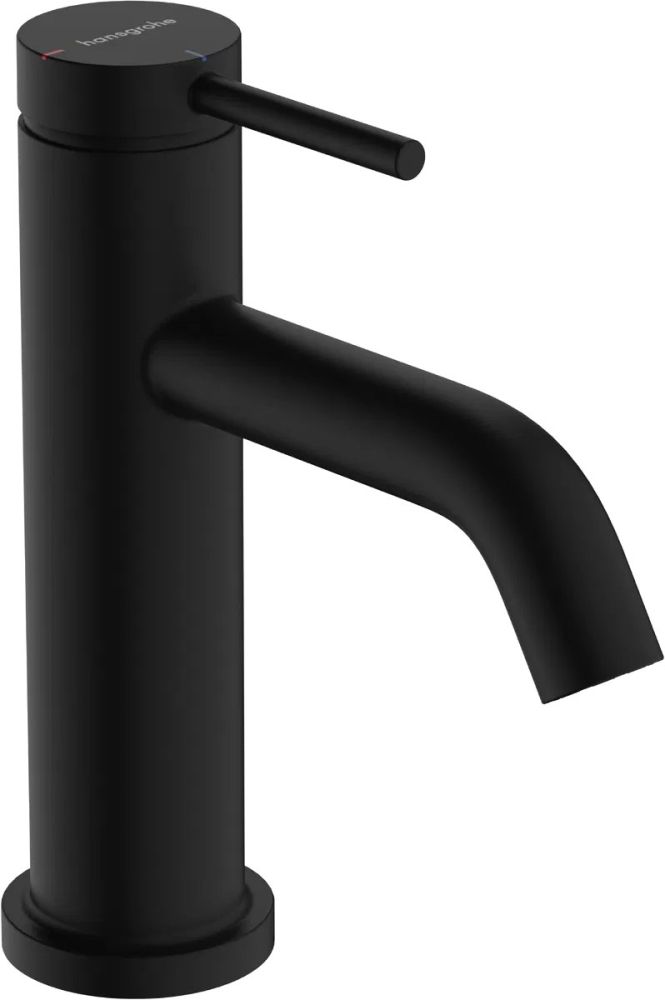 Смеситель для раковины Hansgrohe Tecturis S черный матовый 73301670