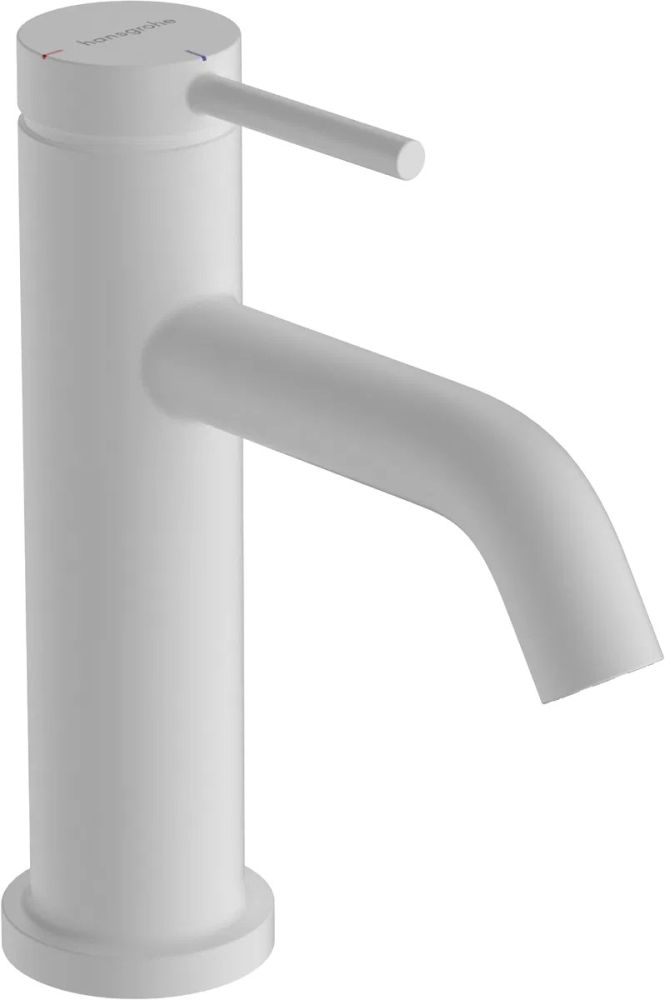 Змішувач для раковини Hansgrohe Tecturis S білий матовий 73305700