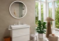 Змішувач для раковини Hansgrohe Tecturis S білий матовий 73310700