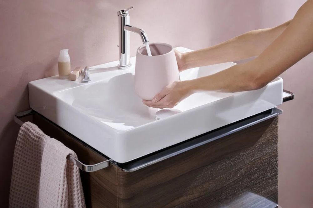 Змішувач для раковини Hansgrohe Tecturis S хром 73312000