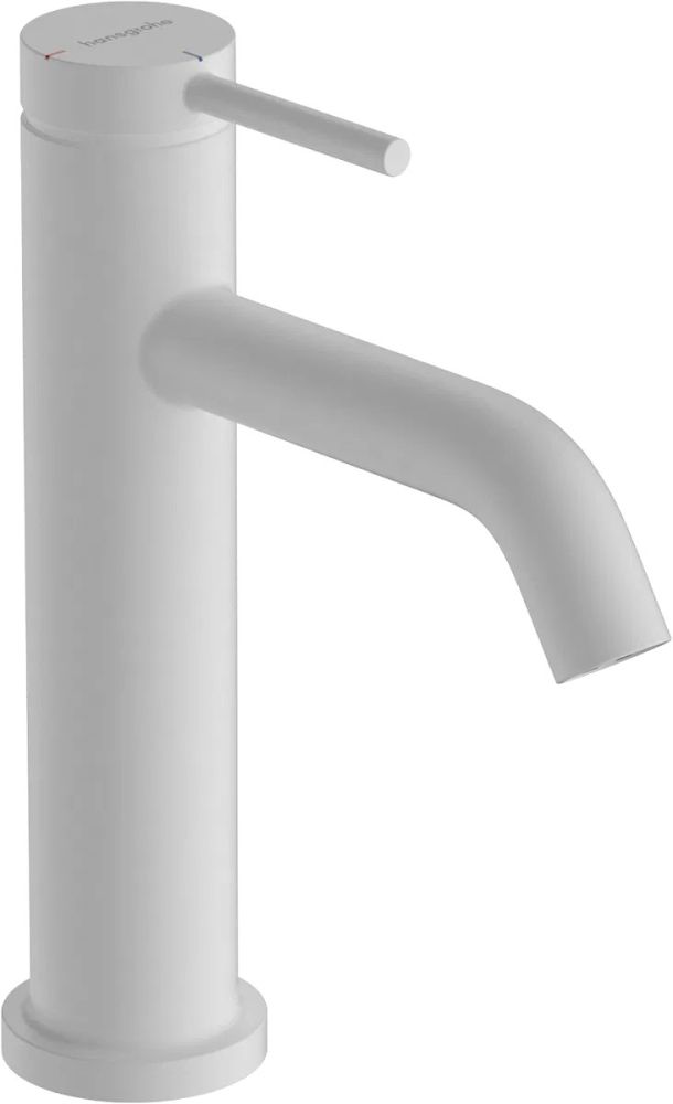 Змішувач для раковини Hansgrohe Tecturis S білий матовий 73312700